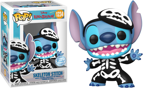 Lilo and Stitch - Skeleton Stitch Pop! Vinyl
