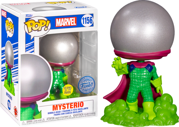 Marvel - Mysterio 616 Metallic Glow Pop! Vinyl