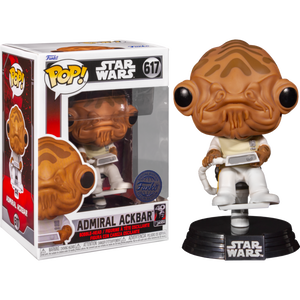 Star Wars - Admiral Ackbar with Chair Pop! Vinyl