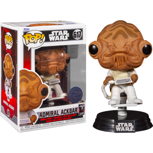 Star Wars - Admiral Ackbar with Chair Pop! Vinyl