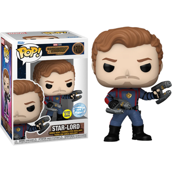 Guardians of the Galaxy: Volume 3 - Star Lord Glow Pop! Vinyl