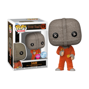 Trick R Treat - Sam with razor Flocked Pop! Vinyl