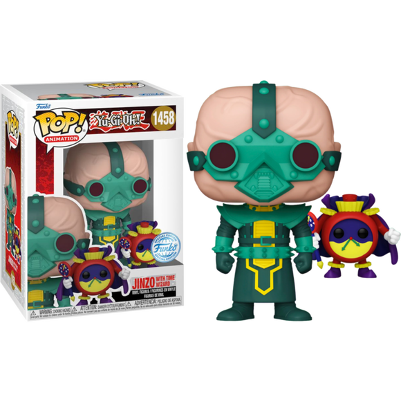 Yu-Gi-Oh! - Jinzo with Time Wizard Pop! Vinyl