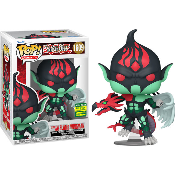 Yu-Gi-Oh! - Elemental Hero Flame Wingman Pop! Vinyl Figure (2024 Summer Convention Exclusive)