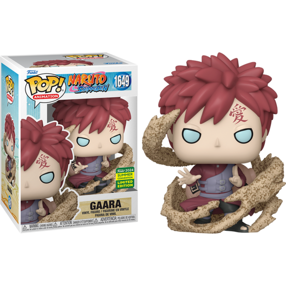 Naruto: Shippuden - Gaara Pop! Vinyl Figure (2024 Summer Convention Exclusive)