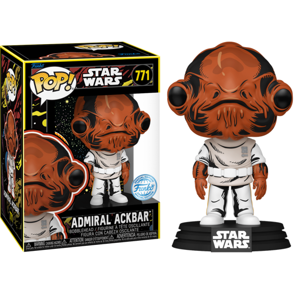 Star Wars - Admiral Ackbar Retro Pop! Vinyl