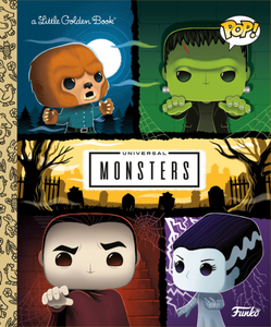 [US IMPORT] Universal Monsters - Funko Pop! Little Golden Book Hardcover Book