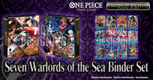 One Piece Card Game: 9-Pocket Binder Set – Seven Warlords of the Sea