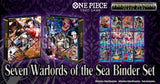 One Piece Card Game: 9-Pocket Binder Set – Seven Warlords of the Sea