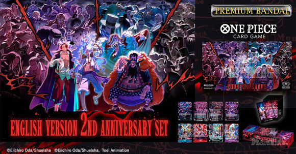 One Piece Card Game: English 2nd Anniversary Set Prolectables One Piece Card Game: English 2nd Anniversary Set Prolectables