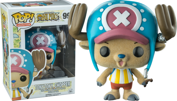 [LIMITED STOCK] One Piece - Tony Tony Chopper Flocked Pop! Vinyl