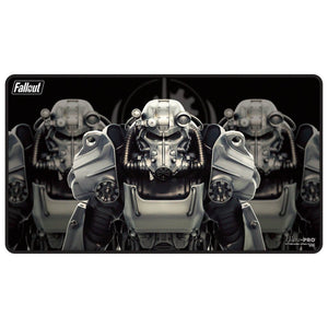 Prolectables - Fallout: Brotherhood of Steel Black Stitched Edge Playmat - Bethesda