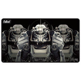 Prolectables - Fallout: Brotherhood of Steel Black Stitched Edge Playmat - Bethesda