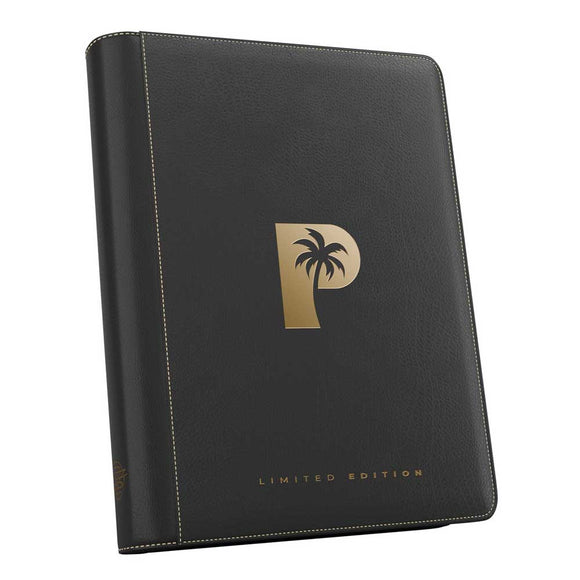 Prolectables - Palms Off Limited Ed. Mega Capacity 9 Pocket Binder – Black and Gold (720 slot)