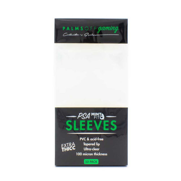 Prolectables - Palms Off PSA Graded Card Mint-Fit Sleeves – Extra Thick – 50pc