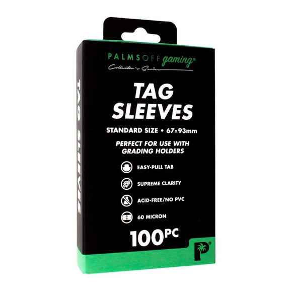 Prolectables - Palms Off Tag Sleeves – 100pc