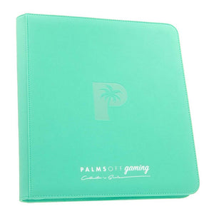 Prolectables - Palms Off Collector’s Series 12 Pocket Zip Binder- TURQUOISE