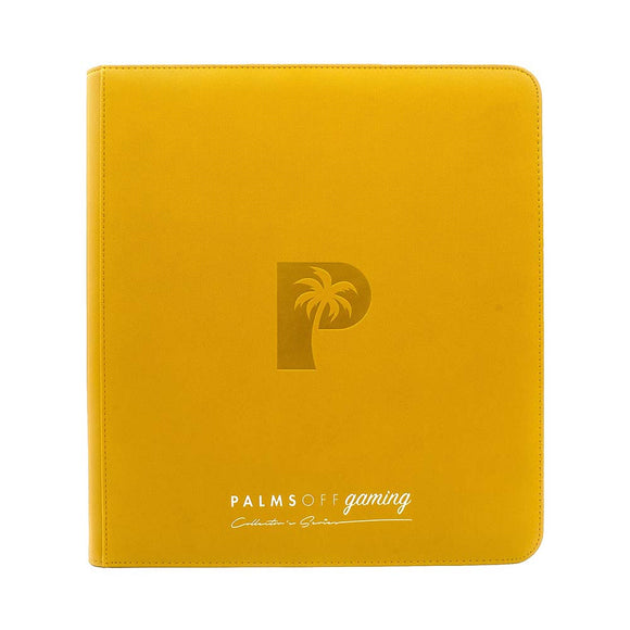 Prolectables - Palms Off Collector’s Series 12 Pocket Zip Binder – YELLOW
