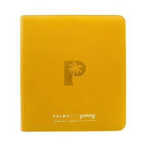 Prolectables - Palms Off Collector’s Series Top Loader Zip Binder – Yellow