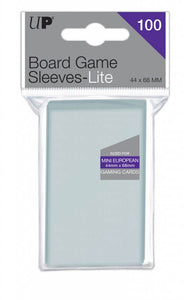 Prolectables - ULTRA PRO Card Sleeve - Board Game Sleeve - Lite 44mm X 68mm Mini European
