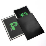 Prolectables - Palms Off Blackout Deck Sleeves (100) Black (Clear Front)