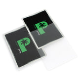 Prolectables - Palms Off Blackout Deck Sleeves (100) Clear (Clear Front)
