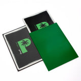 Prolectables - Palms Off Blackout Deck Sleeves (100) Green (Clear Front)