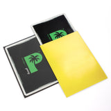 Prolectables - Palms Off Blackout Deck Sleeves (100) Yellow (Clear Front)