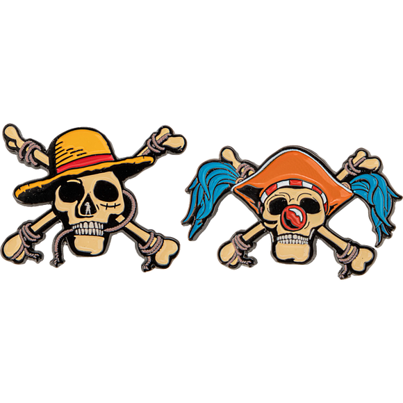 Prolectables - One Piece (2023) - Luffy & Buggy Set of 2 Pins