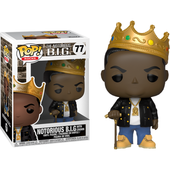 Prolectables - Notorious B.I.G. - Notorious B.I.G. with Crown Pop! Vinyl