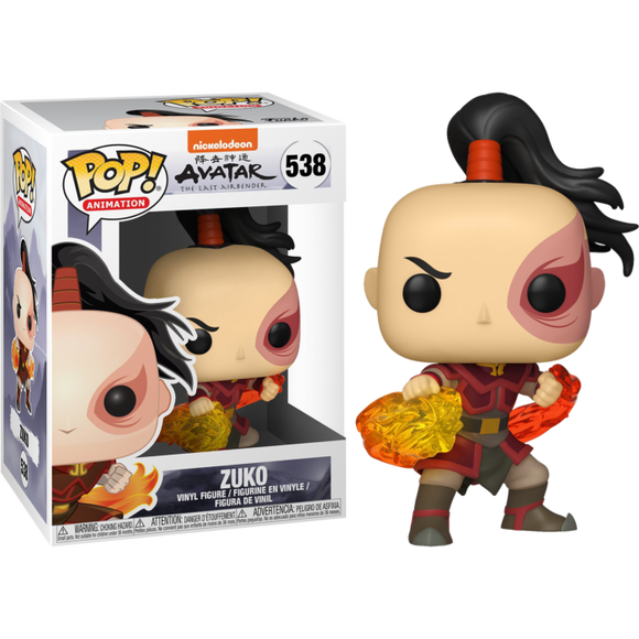 Prolectables - Avatar The Last Airbender - Zuko Pop! Vinyl