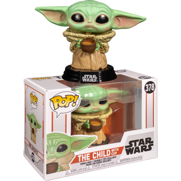 Prolectables - Star Wars: The Mandalorian - The Child with Cup Pop! Vinyl