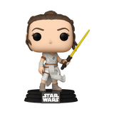 Prolectables - Rey with Yellow Lightsaber Pop! Vinyl