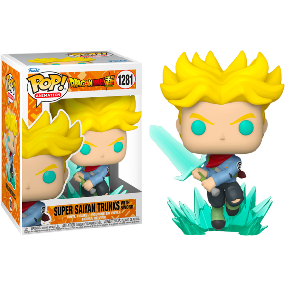 Prolectables - Dragon Ball Super - SS Trunks with Spirit Sword Pop! Vinyl