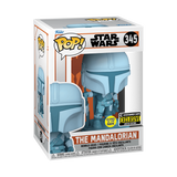 Prolectables - The Mandalorian (Hologram) (Glow) Pop! Vinyl (Entertainment Earth Sticker)