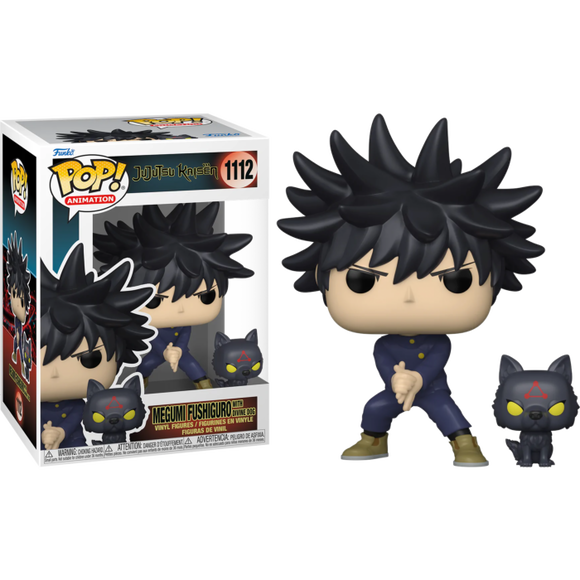 Prolectables - Jujutsu Kaisen - Megumi with Dog Pop! Vinyl