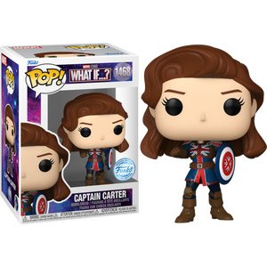 Prolectables - What If - Captain Carter (1602) Exclusive Pop! Vinyl