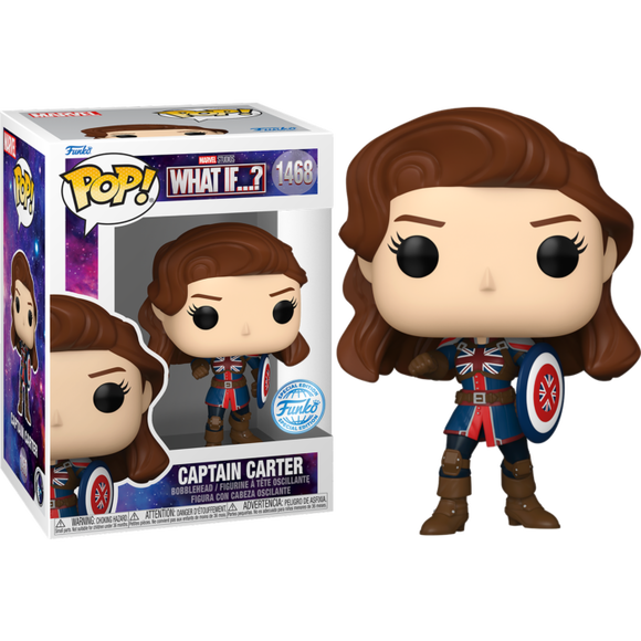 Prolectables - What If - Captain Carter (1602) Exclusive Pop! Vinyl