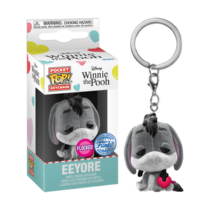 Prolectables - Winnie the Pooh - Eeyore with Heart Flocked Pop! Keychain