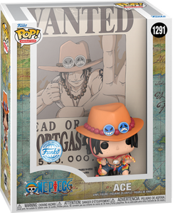 Prolectables - One Piece - Portgas D Ace Wanted Pop! Cover