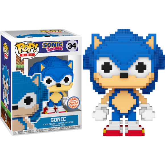 Prolectables - Sonic the Hedgehog - Sonic 8-Bit Pop! Vinyl