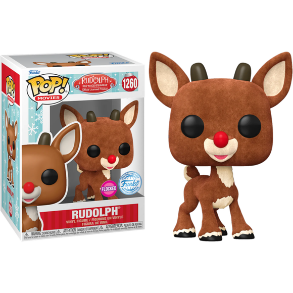 Prolectables - Rudolph - Rudolph Flocked Pop! Vinyl