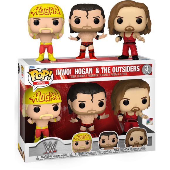 Prolectables - WWE - Hulk Hogan & The Outsiders Pop! 3-Pack