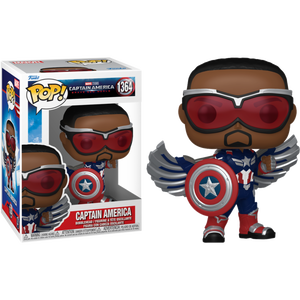 Prolectables - Captain America: Brave New World - Captain America (Sam Wilson) Pop! Vinyl