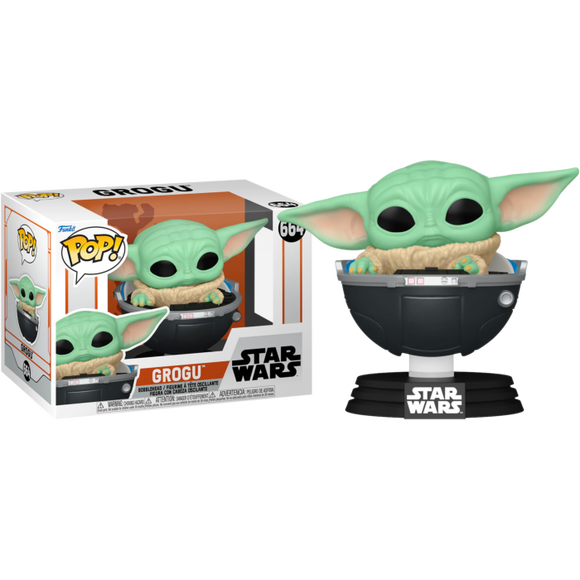 Prolectables - Star Wars: Mandalorian - Grogu in Hovering Pram Pop! Vinyl