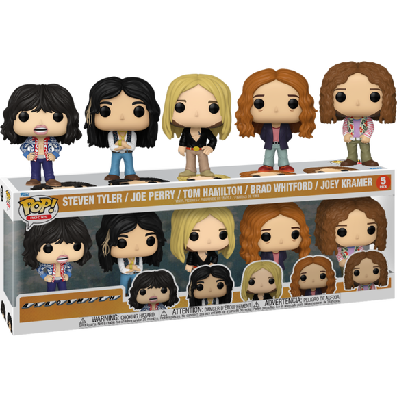 Prolectables - Aerosmith - Band Line-Up Pop! 5-Pack