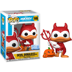 Prolectables - Disney - Devil Donald with Pumpkin Pop! Vinyl