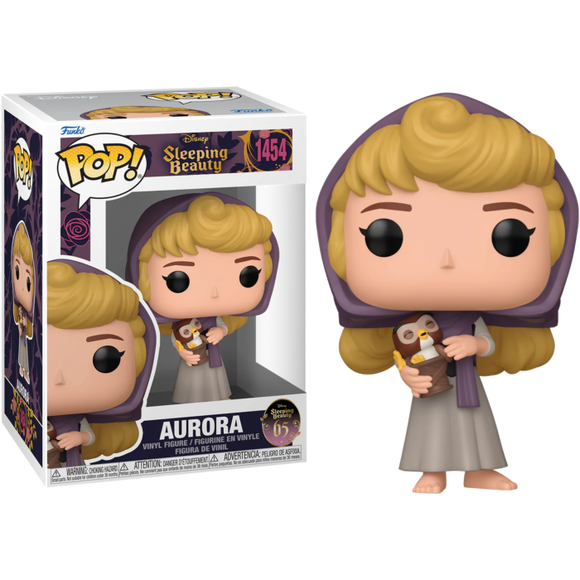 Prolectables - Sleeping Beauty: 65th Anniversary - Aurora with Owl Pop! Vinyl