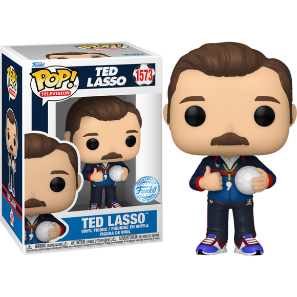 Prolectables - Ted Lasso - Ted Lasso (with ball) Pop! Vinyl