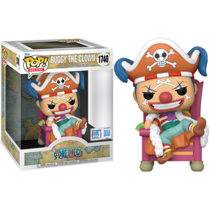 Prolectables - One Piece - Buggy the Clown (on Throne) NYCC 2024 Exclusive Pop! Deluxe